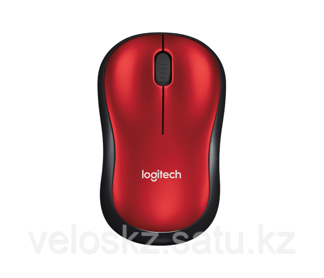Мышь беспроводная Logitech M185 Red 910-002240
