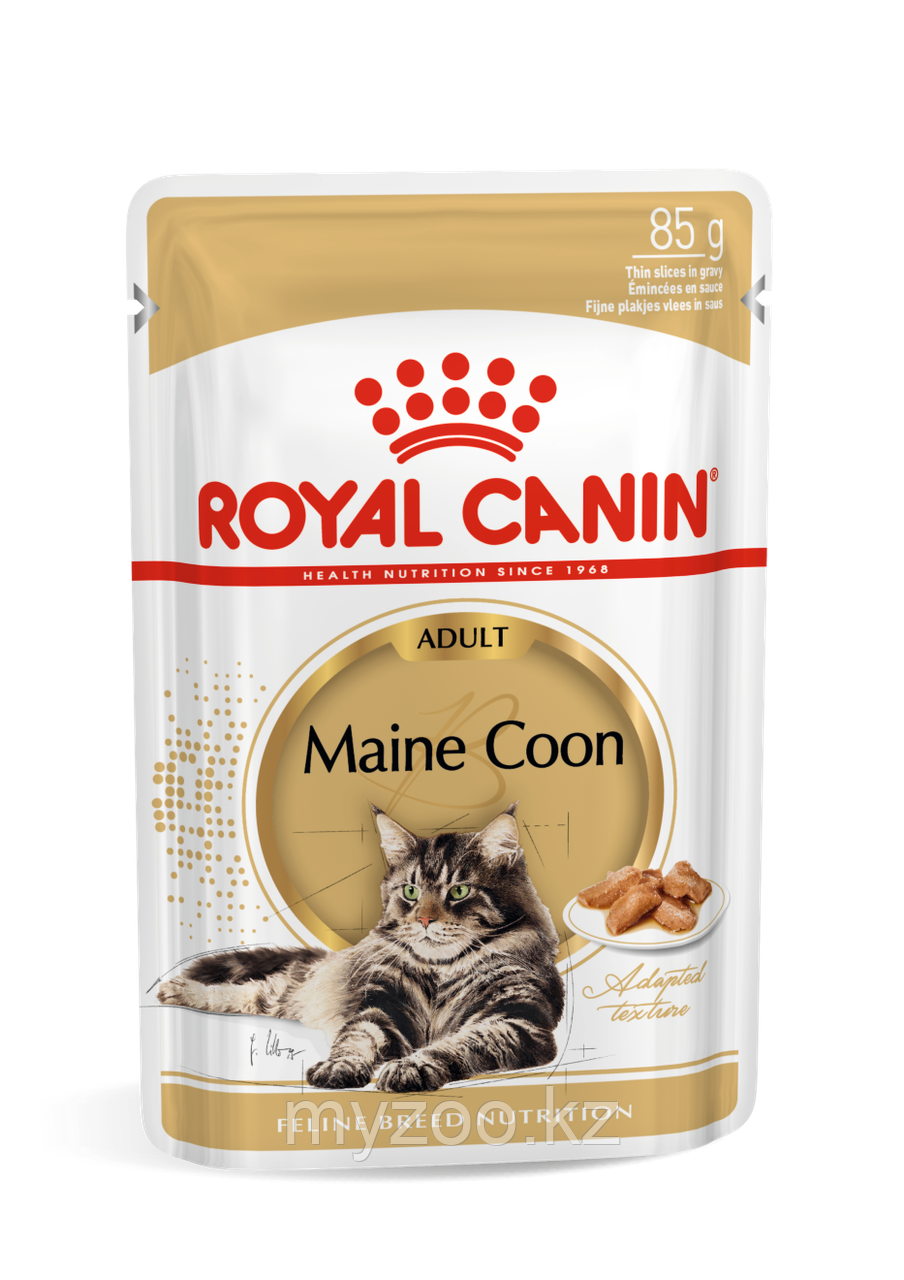 Влажный корм для кошек породы Мейн Кун Royal Canin MAINECOON 1*85