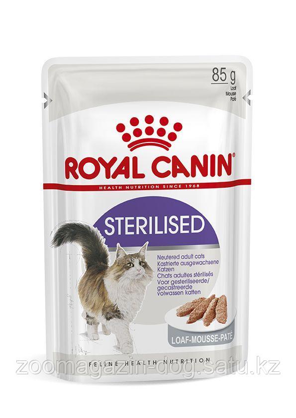 Royal Canin STERILISED паштет для стерилизованных кошек,1*85гр