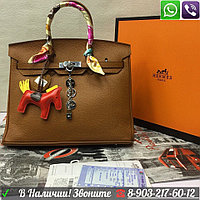 Сумка Hermes Birkin 35 Коричневая