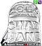 Рюкзак серебряный Chanel болоньевый, фото 3