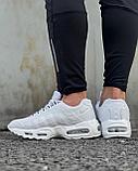 Крос Nike Air max 95 белые, фото 5