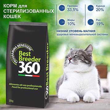 Best Breeder Salute360 Сухой корм для стерилизованных кошек