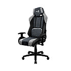 Игровое компьютерное кресло, Aerocool, BARON Steel Blue, Искусственная кожа AeroSuede