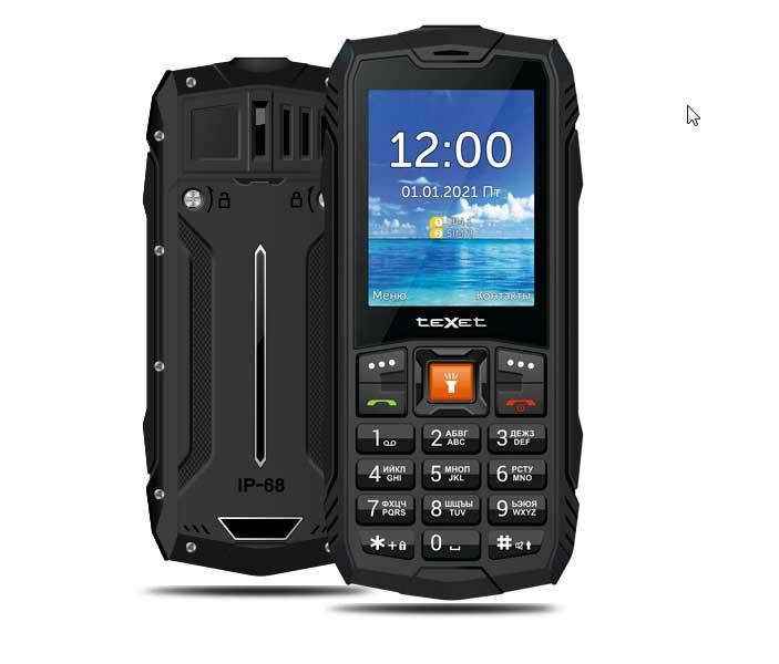 Мобильный телефон Texet TM-516R черный