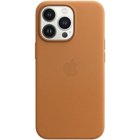Чехол для IPhone 13 Pro Leather Case with MagSafe - Golden Brown, Model A2703