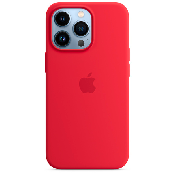 Чехол для IPhone 13 Pro Silicone Case with MagSafe – (PRODUCT)RED, Model A2707