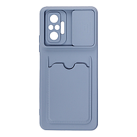 Чехол для телефона, X-Game, XG-S0816, для Redmi Note 10 Pro, Синий, Card Holder, пол. пакет, фото 1