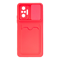Чехол для телефона, X-Game, XG-S0821, для Redmi Note 10 Pro, Розовый, Card Holder, пол. пакет, фото 1