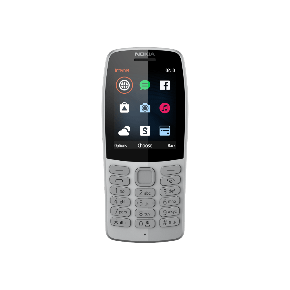 Мобильный телефон Nokia 210 DS TA-1139 (16OTRD01A03) серый