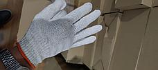 Перчатки рабочие х/б синтетические ПВХ трикотажные Капкан хозяйственные вязанные, фото 3