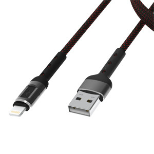 Кабель Ritmix RCC-521 Smart Chip lightning-USB 2 A Black - фото 1 - id-p99120035