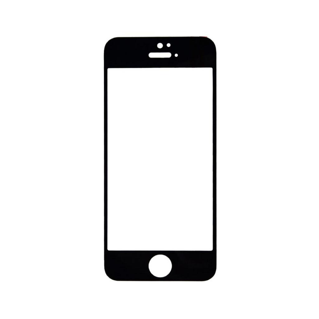 Стекло Apple iPhone 5/5S Black (58)