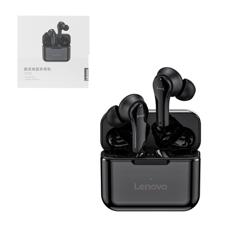 Bluetooth гарнитура Lenovo QT82, Black
