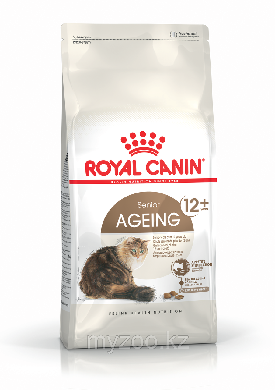 Royal Canin AGEING +12, 2 kg | Корм для пожилых кошек старше 12 лет |