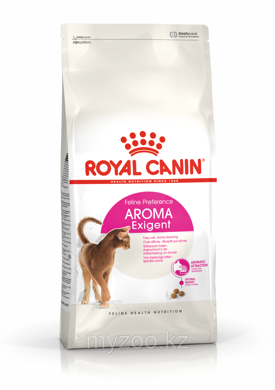 Корм для кошек, очень требовательных к запаху пищи Royal Canin EXIGENT 33 AROMATIC 0.4kg.