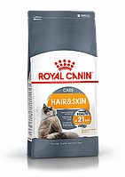 Корм для кошек, с чувствительной кожей и проблемами шерсти Royal Canin HAIR & SKIN CARE 400g.