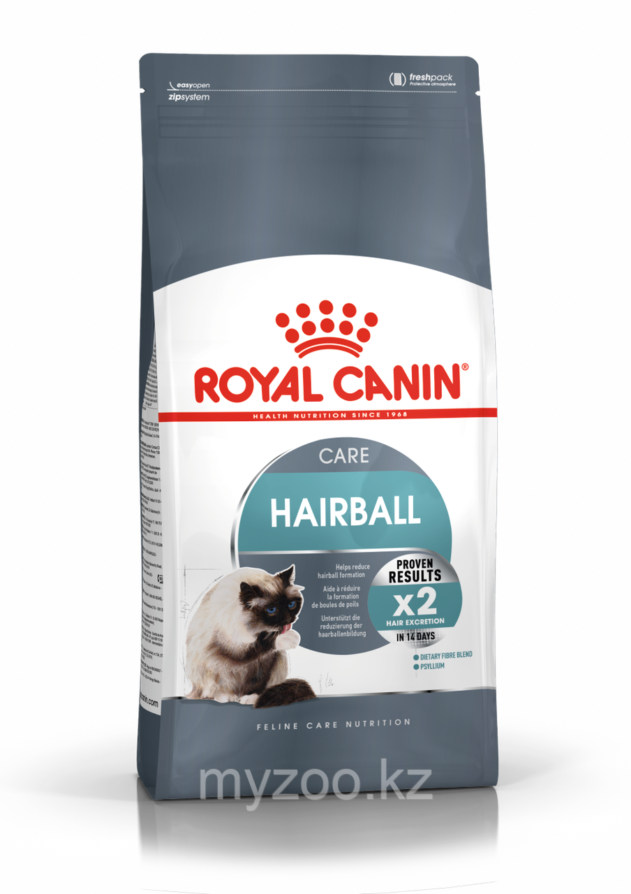 Royal Canin HAIRBALL CARE для кошек профилактика вывода комочков , 400гр - фото 1 - id-p67999222