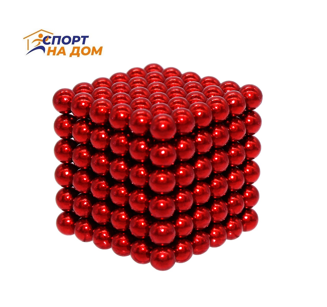 Неокуб магнитный (Neocube magnetic) красный - фото 1 - id-p99357616