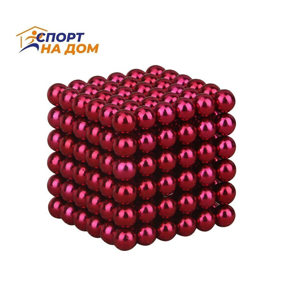 Неокуб магнитный (Neocube magnetic) бордовый - фото 1 - id-p99357645