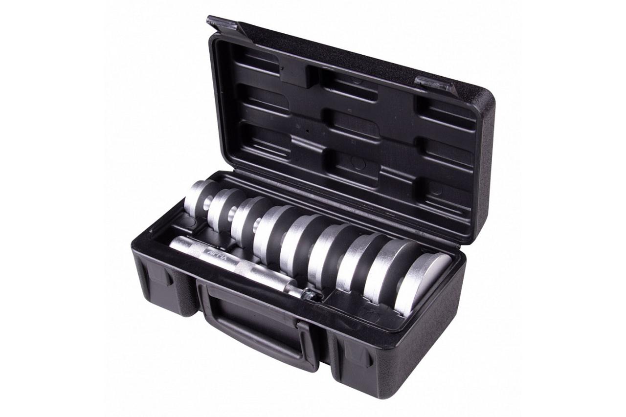 Набор оправок алюминиевых для подшипников, 39,5-81 мм, кейс, 10 предметов AFFIX AF10020011C - фото 1 - id-p99293936