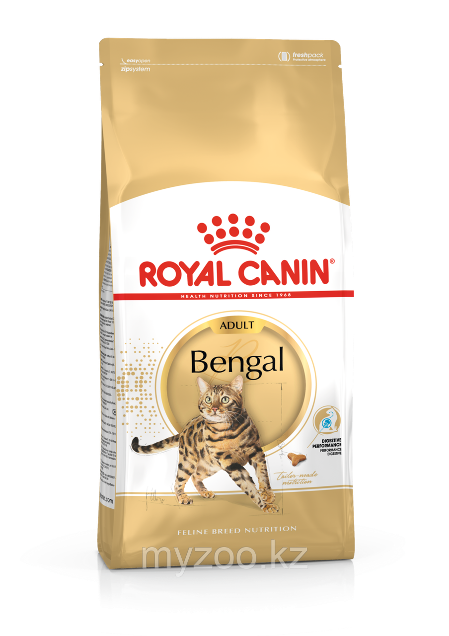 Корм специально для взрослых бенгальских кошек Royal Canin BENGAL 2KG