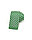 Мужской галстук «UM&H jrs22» зеленый (полиэстер), фото 2