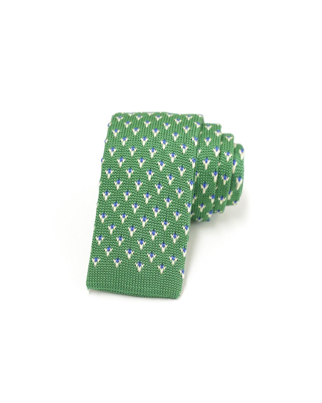 Ерлерге арналған галстук "UM&H jrs22" жасыл (полиэстер) - фото 2 - id-p99358453