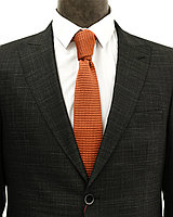 Мужской галстук «UM&H jrs18» оранжевый (полиэстер)