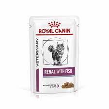 Влажный корм для кошек с болезнями почек Royal Canin RENAL FISH CAT POUCH 1*85 g ( рыба )