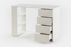 Компьютерный стол Уно-5, белый 110х75х49,5 см, фото 2