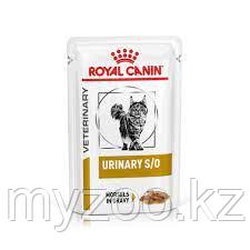 Полнорационный диетический корм влажный для кошек при заболевания Royal Canin URINARY MODERATE CALORIE 1*85 g