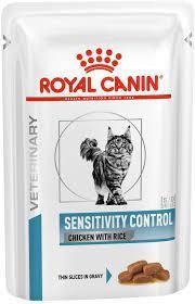 Влажный корм для котов с пищевой непереносимостью Royal Canin SENSITIVITY CONTROL 1*85 g