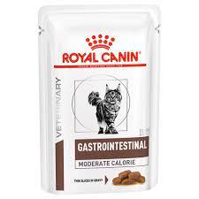 Влажный корм для кошек с проблемным пищеварением Royal Canin GASTRO INTESTINAL MODERATE CALORIE 1*85 kg