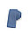 Мужской галстук «UM&H jrs7» голубой (полиэстер), фото 2