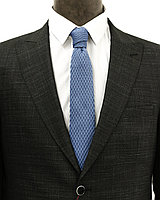 Мужской галстук «UM&H jrs7» голубой (полиэстер), фото 1