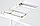 Стол раздвижной Модена белый 110,4(141,4)х75х70,2 см, фото 5