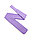 Мужской галстук «UM&H jrs6» фиолетовый (полиэстер), фото 3