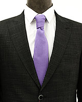Мужской галстук «UM&H jrs6» фиолетовый (полиэстер), фото 1