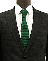 Мужской галстук «UM&H jrs5» зеленый (полиэстер), фото 1