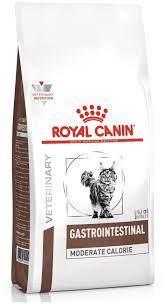 Корм для кошек с воспалениями желудка Royal Canin GASTRO INTESTINAL MODERATE CALORIE CAT 2kg.