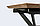 Стол раздвижной Jerome светлый дуб, чёрный 140(180)х76х80 см, фото 6