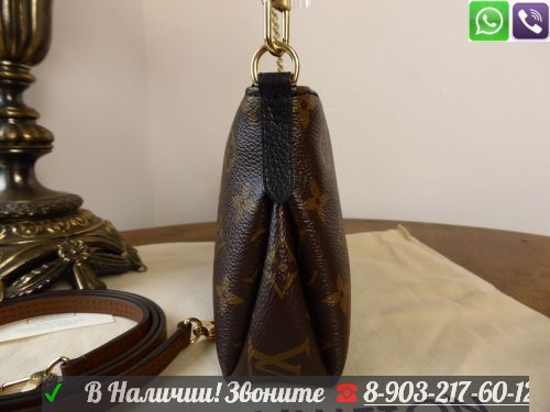 Сумка LV Vuitton Клатч Pallas Louis Лв Луи Витон Красный - фото 2 - id-p99196101