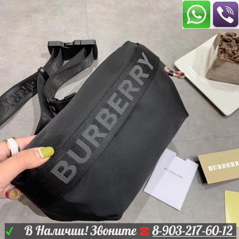 Поясная сумка Burberry на пояс барсетка - фото 6 - id-p99198400