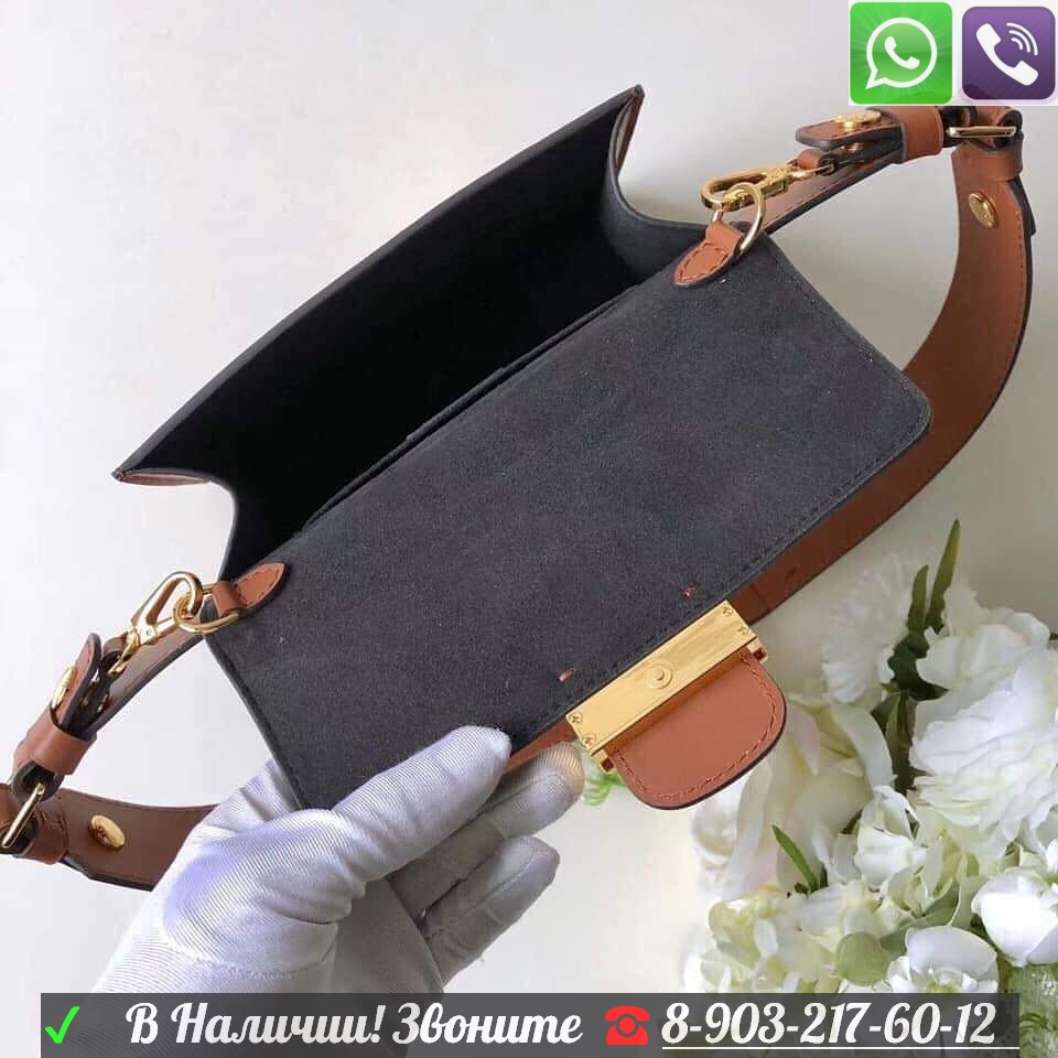 Поясная сумка Louis Vuitton Dauphine сумка 2 в 1 LV клатч трансформер - фото 7 - id-p99198517