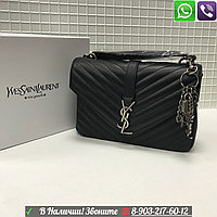 Yves Saint Laurent қара астарлы с мке