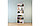 Стеллаж Лофт, белый 60х181х26,4 см, фото 2