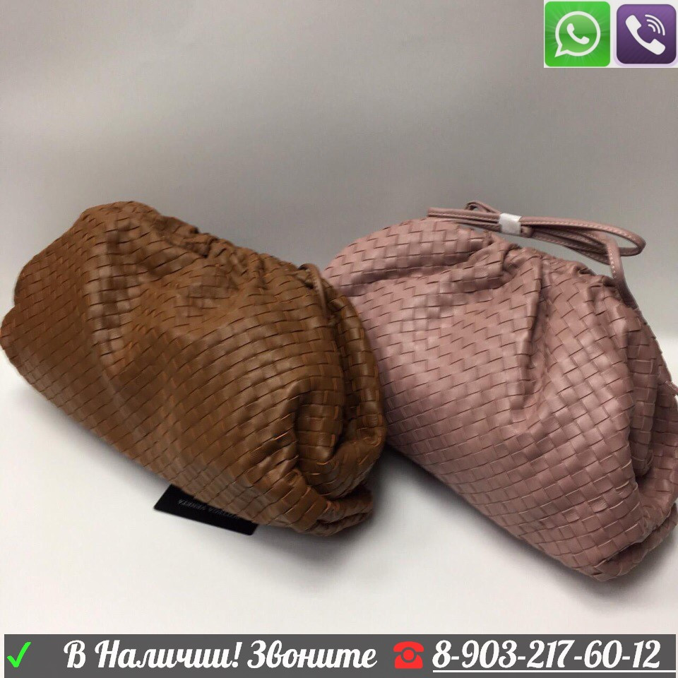 Сумка Bottega Veneta THE POUCH Intrecciato с плетением Intrecciato Боттега - фото 3 - id-p99198555