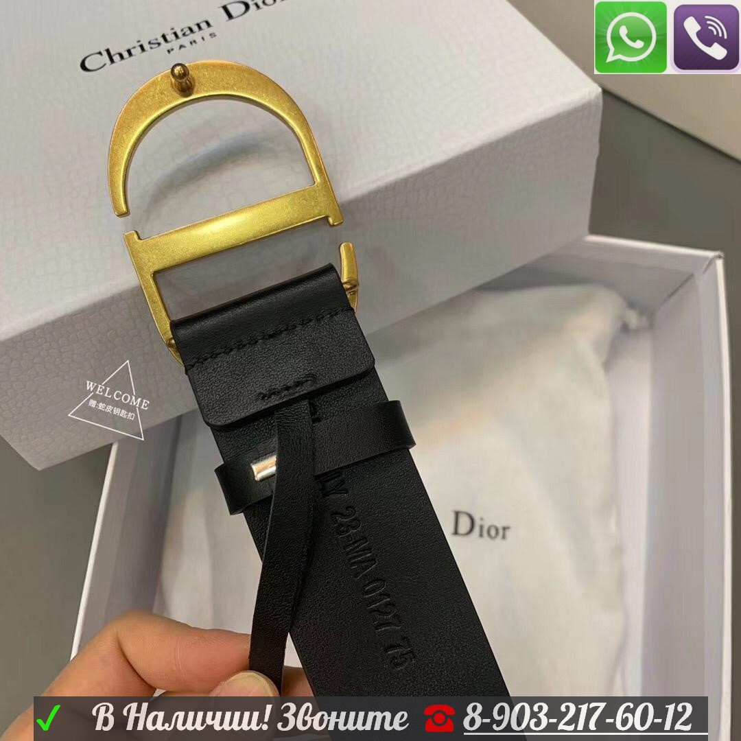 Ремень Christian Dior Saddle Диор - фото 4 - id-p99198596