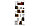 Стеллаж Слим, белый глянец 80х190х25 см, фото 3